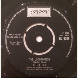 Little Eva The Loco-Motion USED VINYL 7INCH 45 RPM SINGLE REISSUE