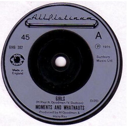 The Moments / The Whatnauts Girls VINYL 7" USED