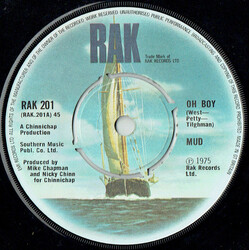 Mud Oh Boy USED VINYL 7INCH 45 RPM SINGLE