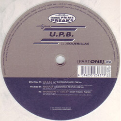Various Five 5 Years U.P.B. Club Guerillas (Part One) USED VINYL 12INCH LIMITED EDITION