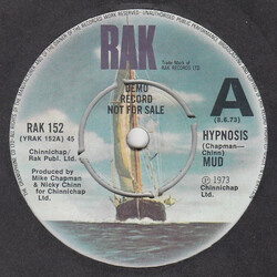 Mud Hypnosis USED VINYL 7INCH 45 RPM SINGLE PROMO