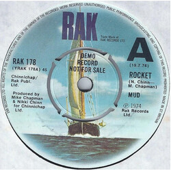Mud Rocket USED VINYL 7INCH 45 RPM SINGLE PROMO