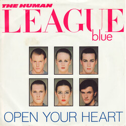 The Human League Open Your Heart VINYL 7" USED