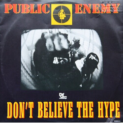 Public Enemy Don't Believe The Hype USED VINYL 12INCH 45 RPM