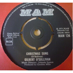 Gilbert O'Sullivan Christmas Song VINYL 7" USED