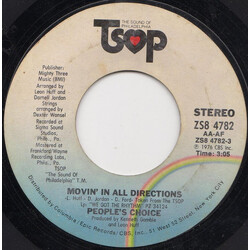People's Choice Movin' In All Directions USED VINYL 7INCH 45 RPM STYRENE