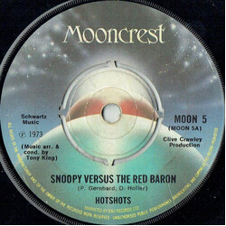 The Hotshots Snoopy Versus The Red Baron USED VINYL 7INCH 45 RPM SINGLE