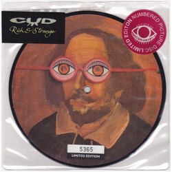 Cud Rich & Strange USED VINYL 7INCH 45 RPM SINGLE LIMITED EDITION NUMBERED PICTURE DISC