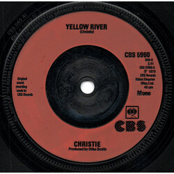 Christie Yellow River USED VINYL 7INCH 45 RPM STEREO MONO
