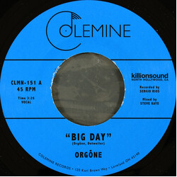 Orgone Big Day / Hound Dogs USED VINYL 7INCH 45 RPM