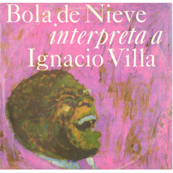 Bola De Nieve Interpreta A Ignacio Villa Vinyl LP USED
