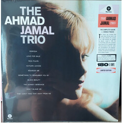 Ahmad Jamal Trio The Ahmad Jamal Trio Vinyl LP USED