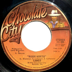 Cameo Rigor Mortis USED VINYL 7INCH 45 RPM STYRENE STEREO