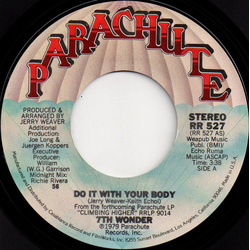 7th Wonder Do It With Your Body Vinyl 7" USED