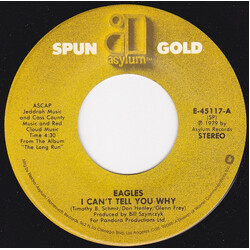 Eagles I Can't Tell You Why / James Dean USED VINYL 7INCH 45 RPM STEREO