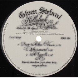 Gwen Stefani Hollaback Girl VINYL 12" USED