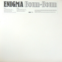 Enigma Boum-Boum USED VINYL 12INCH PROMO 45 RPM