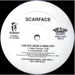 Scarface (3) I Never Seen A Man Cry / G's USED VINYL 12INCH PROMO