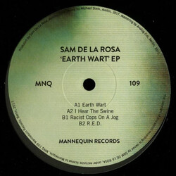 Sam De La Rosa 'Earth Wart' EP USED VINYL 12INCH EP LIMITED EDITION