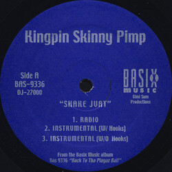 Kingpin Skinny Pimp Shake Junt USED VINYL 12INCH