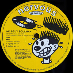 Niceguy Soulman Feel It USED VINYL 12INCH 33 S RPM