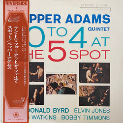 Pepper Adams Quintet 10 To 4 At The 5-Spot Vinyl LP USED