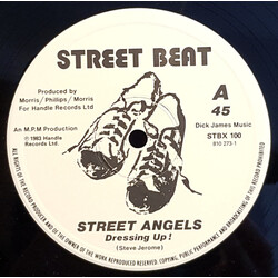 Street Angels (2) Dressing Up! USED VINYL 12INCH 45 RPM