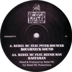 Rebel MC Roughneck Sound / Rastaman VINYL 12" USED
