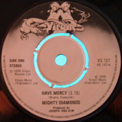 The Mighty Diamonds Have Mercy USED VINYL 7INCH 45 RPM