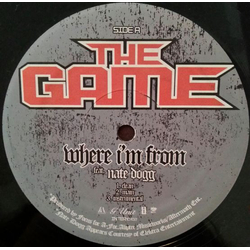 The Game (2) Where I'm From / Church For Thugs Vinyl 12" USED