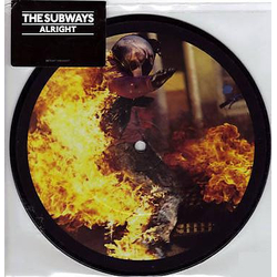 The Subways Alright Vinyl 7" USED