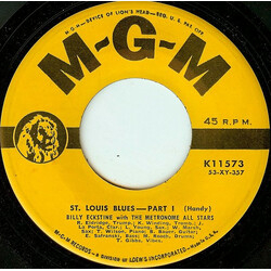 Billy Eckstine / Metronome All Stars St. Louis Blues USED VINYL 7INCH 45 RPM