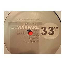 Dj Rectangle Analog Warfare USED VINYL 12INCH