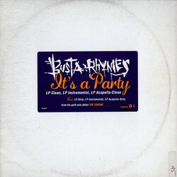 Busta Rhymes It's A Party VINYL 12" USED