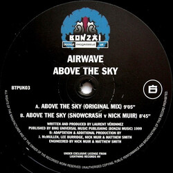 Airwave Above The Sky VINYL 12" USED