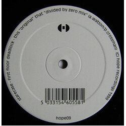 Starecase First Floor Deadlock VINYL 12" USED
