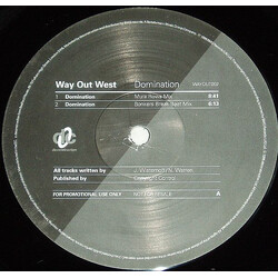 Way Out West Domination VINYL 12" USED