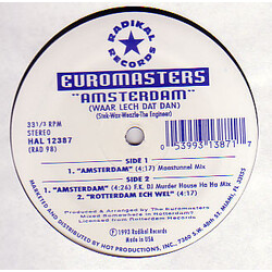 Euromasters Amsterdam (Waar Lech Dat Dan) VINYL 12" USED
