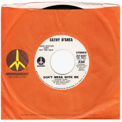 Cathy O'Shea Don't Mess With Me USED VINYL 7INCH 45 RPM SINGLE PROMO STEREO MONO