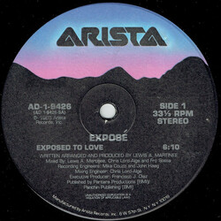 Exposé Exposed To Love VINYL 12" USED