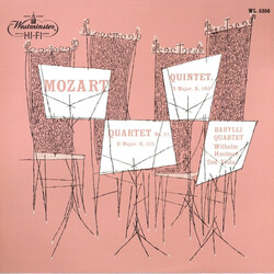 Wolfgang Amadeus Mozart / Barylli Quartet / Wilhelm Hübner Quartet No. 21 In D Major, K.575 / Quintet No.5 In D Major, K.593 Vinyl LP USED