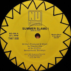 How & Little Summer Slams I USED VINYL 12INCH 33 S RPM