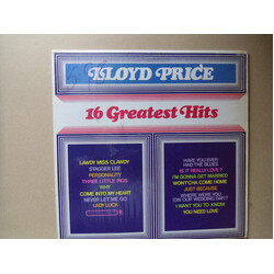Lloyd Price 16 Greatest Hits Vinyl LP USED