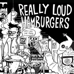 Really Loud Hamburgers Doods Who Like Foods USED VINYL 7INCH 45 RPM