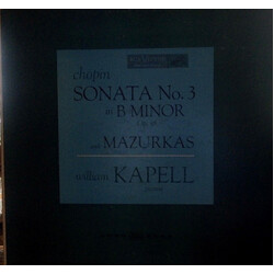 William Kapell Chopin: Sonata No 3 In B Minor Op. 58 And Mazurkas Vinyl LP USED