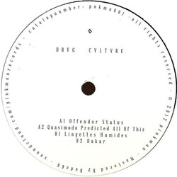 Drvg Cvltvre Offender Status USED VINYL 12INCH 33 S RPM