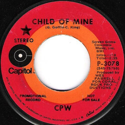 Cashman, Pistilli & West Child Of Mine / Across The Universe USED VINYL 7INCH PROMO 45 RPM