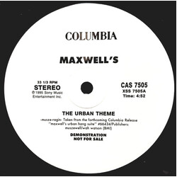 Maxwell Maxwell's Sumthin' Sumthin': 12" Taster VINYL 12" USED