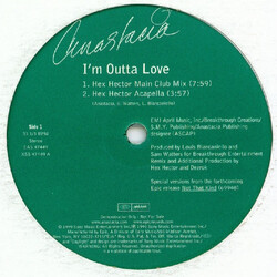 Anastacia I'm Outta Love VINYL 12" USED