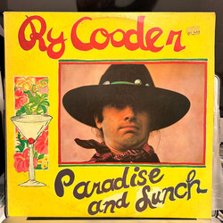Ry Cooder Paradise And Lunch Vinyl LP USED